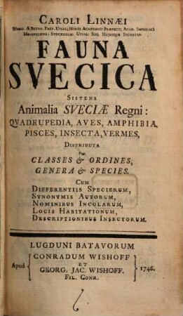 Fauna Suecica