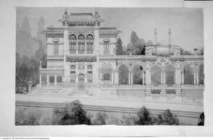 Teilansicht der Fassade