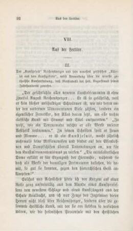 92-105 Aus der Lectüre : III.