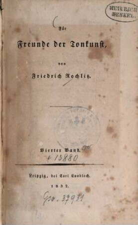 Für Freunde der Tonkunst, 4