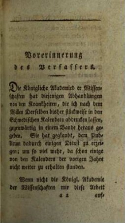 Nils Rosén von Rosenstein Ritters des K. Nordsternordens und K. Schwedischen Archiaters Anweisung zur Kenntniß und Kur der Kinderkrankheiten