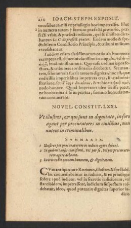 Novel. Constit. LXXI. - Novel. Constit. LXXX.