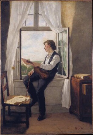 Der Geiger am Fenster