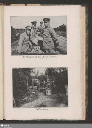 Der Regimentsstab Felda.R. 246 auf Reisen