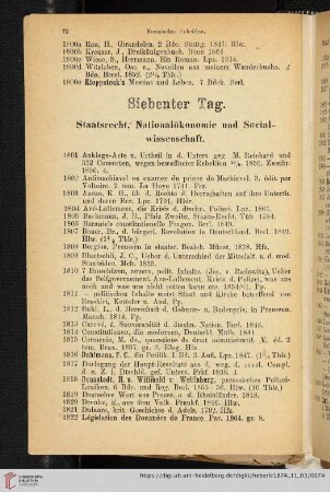 Siebenter Tag (Nr. 1801-2100)