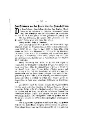 Zwei Stimmen aus der Praxis über die Zuwachssteuer