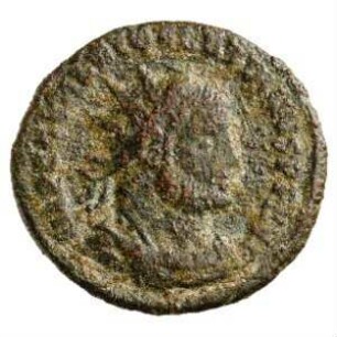 Münze, Follis (Follaro), 295 - 299 n. Chr.