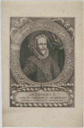 Bildnis von Anthonius II., Graf von Oldenburg und Delmenhorst