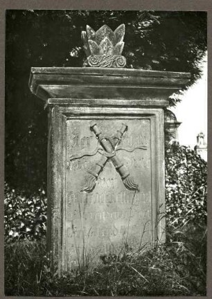 Friedhof. Grabstein, Michael Kettenring, 1839