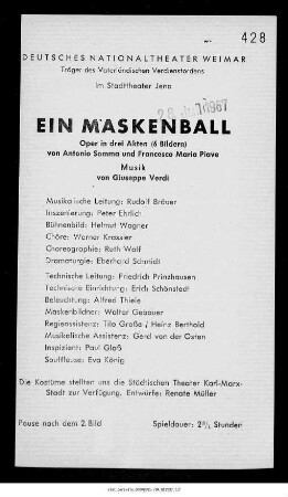 Ein Maskenball