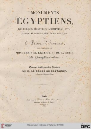 Monuments égyptiens