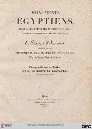 Monuments égyptiens