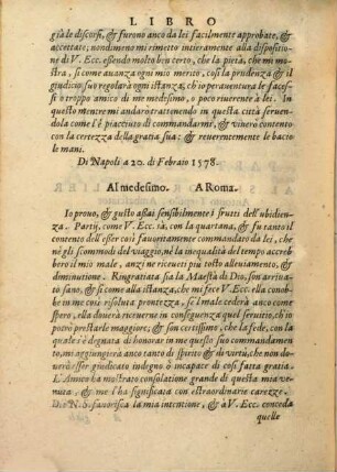 Delle Lettere Familiari, 2. Con Due Sermoni Spirituali, Et tre Orationi del medesimo Autore