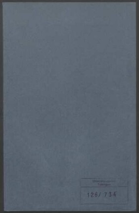 Leopold August Warnkönig (1794-1866). Personalakte des Lehrkörpers : Akte betreffend Leopold August Warnkönig, ordentlicher Professor für katholisches Kirchenrecht