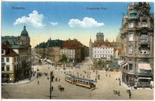 Dresden. Pirnaischer Platz