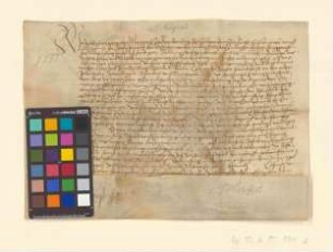 Bestätigung einer Obligation über 6500 Gulden (siehe Rep. 23A Kurmärkische Stände Nr. O.883) durch Joachim, Markgraf von Brandenburg