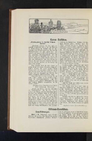 Bühnen-Rundschau.