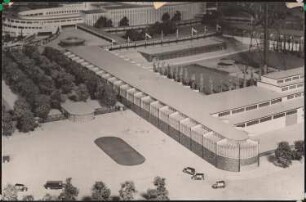 Messegelände, Berlin-Charlottenburg: Vorprojekt: Eingangsgebäude (Modell)