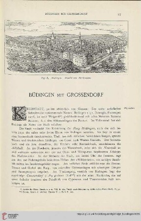 Büdingen mit Grossendorf