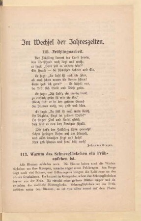 Im Wechsel der Jahreszeiten