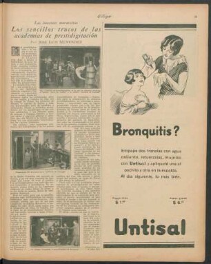 Los sencillos trucos de las academias de prestidigitación : Las inocentes maravillas