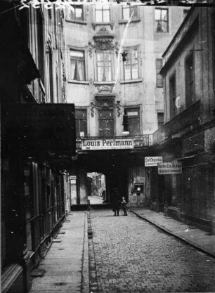 Hohmanns Hof zwischen Petersstraße und dem Neumarkt