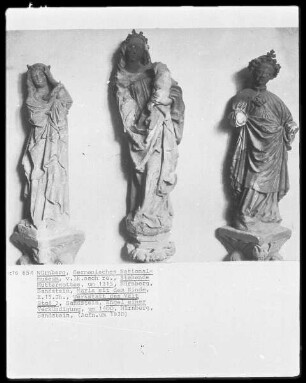 Muttergottes stehend, aus der Kirche in Roßtal