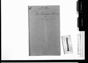 Neue Exekutionsordnung (1820-1825, 1865-1868)