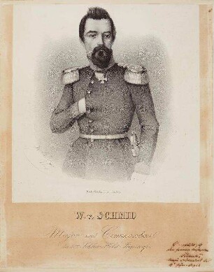 Bildnis von Wilhelm von Schmid (1806-1882)