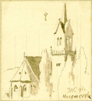 Haßmersheim Pfarrkirche von Osten