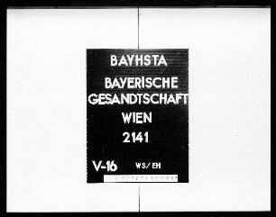 Verlassenschaften D - G