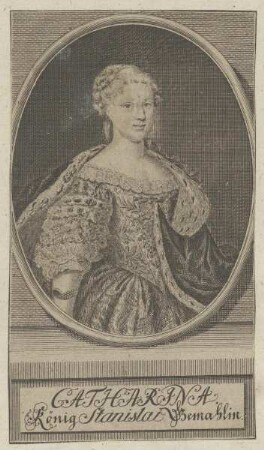 Bildnis von Catharina, Königin von Polen