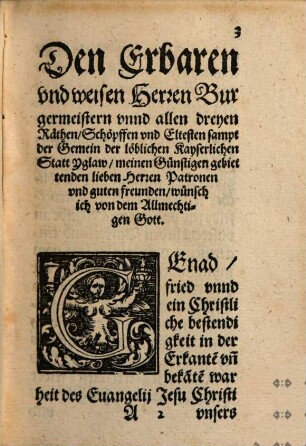 Ein Klein Hand büchlein wider die enttzuckten vnd vergeisterten Schwenckfelder : Der Kayserlichen volckreichen Statt Yglaw in Mehern ... zu gut gestellt ; Vom mundtlichen gepredigten wort Gottes ...
