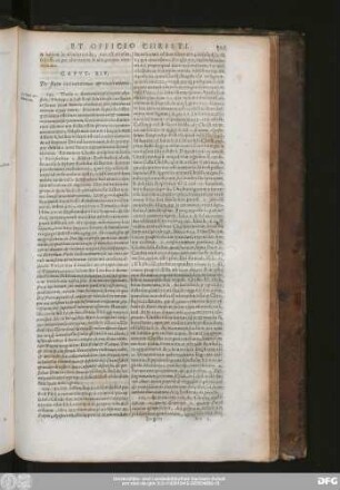 Caput XIV. De statu exinanitionis & exaltationis.