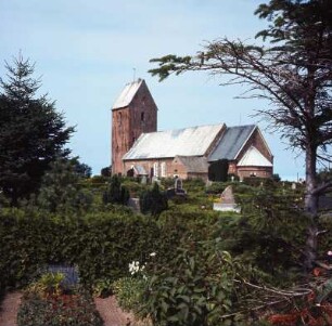 Föhr. St. Nikolai : Insel Föhr. Wyk. Kirche St. Nicolai