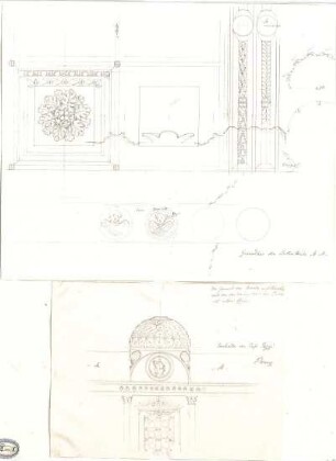 Lange, Ludwig; Lange - Archiv: VI.1 Renaissance in Italien (vorw. Details) - u. a. Vorhalle in der Pazzi - Kapelle in Florenz (Details)