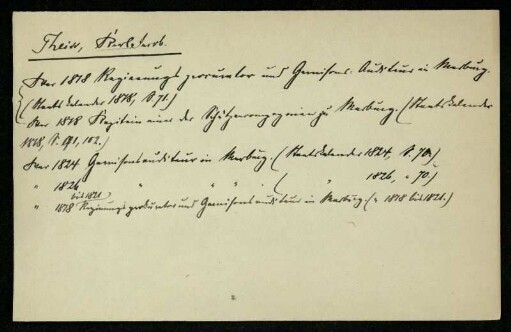 Theiss, Karl Jacob