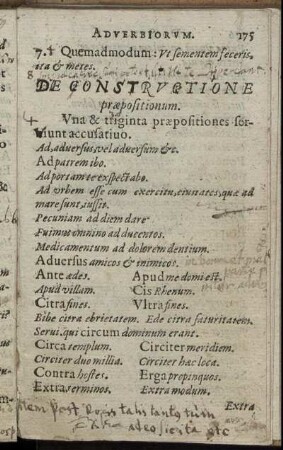 De Constructione praepositionum