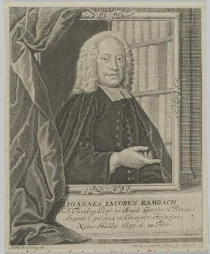 Bildnis des Ioannes Iacobus Rambach