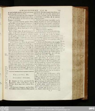 Chapitre IX. De la liberté Chrétienne.