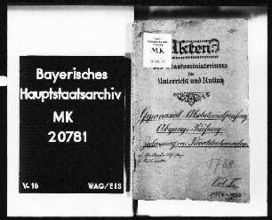 Zulassung von Privatstudierenden zur Gymnasial-Absolutorialprüfung.