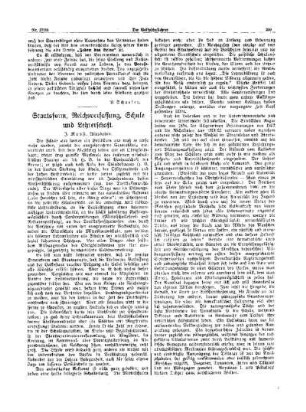 Staatsform, Reichsverfassung, Schule und Lehrerschaft