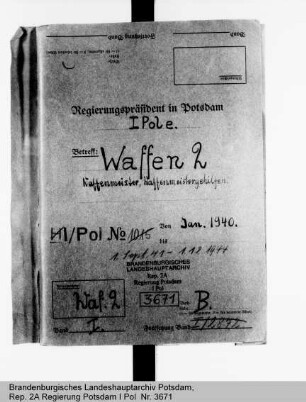Waffenmeister und Waffenmeistergehilfen