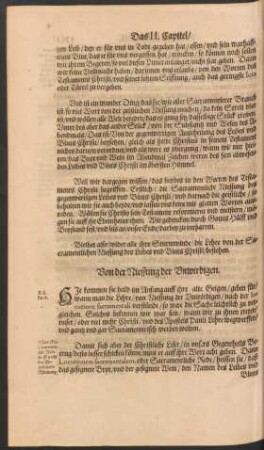Von der Niessung der Unwirdigen.