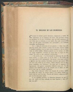 El diálogo de las chimeneas