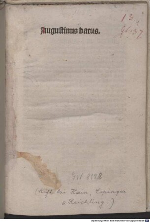 Elegantiolae : gewidmet Andreas Capaccius