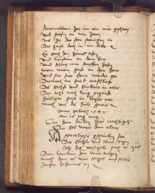 Die sel vnter dem altar (02.07.1544); RSM 2S/1423b