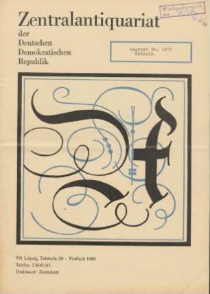 Nr. 1074: Medizin