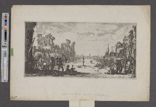 [Das Martyrium des heiligen Sebastian]