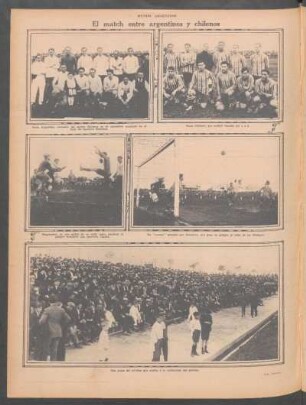 El match entre argentinos y chilenos [Fotografías]